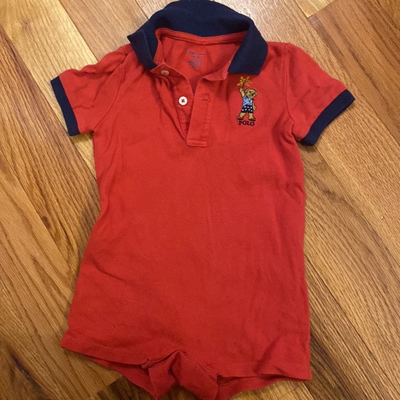 Ralph Lauren Onesie Teddy Bear - Picture 2 of 3